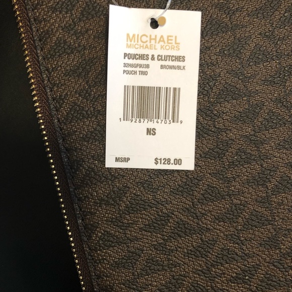Michael Kors pouches and clutches